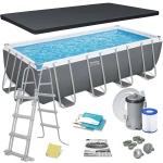 Basen stelażowy ogrodowy 488 x 244 x 122 cm 12w1 Bestway 56670