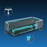 Basen stelażowy ogrodowy 488 x 244 x 122 cm 11w1 Bestway 56671N