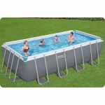 Basen stelażowy ogrodowy 488 x 244 x 122 cm 11w1 Bestway 56671N