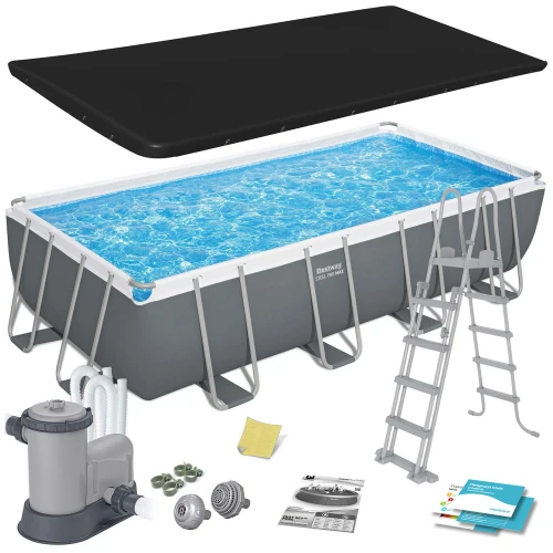 Basen stelażowy ogrodowy 549 x 274 x 122 cm 12w1 Bestway 56465