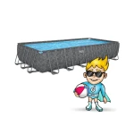 Basen stelażowy ogrodowy 732 x 366 x 132 cm 11w1 Bestway 561KG