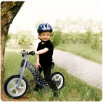 Rowerek biegowy drewniany biało-czarny Ricokids RC-615