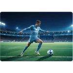 Bramka do piłki nożnej 300 x 200 x 120 cm NS-472 hexagon