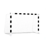 Bramka do piłki nożnej 300 x 200 x 90 cm NS-465 czarno-biała