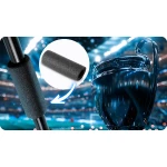 Bramka do piłki nożnej 300 x 200 x 90 cm NS-497 czarna