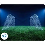 Bramka piłkarska do piłki nożnej przenośna treningowa 2 szt 183 x 122 x 61 cm NS-485