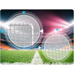 Bramka piłkarska do piłki nożnej przenośna treningowa 183 x 122 x 61 cm NS-485