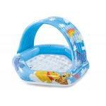 Brodzik dmuchany z daszkiem Kubuś Puchatek 109 x 102 cm INTEX 58415