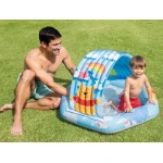 Brodzik dmuchany z daszkiem Kubuś Puchatek 109 x 102 cm INTEX 58415