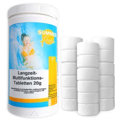 Chlor do basenu tabletki multifunkcyjne 20g - 1kg