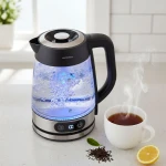 Czajnik elektryczny szklany z regulacją temperatury 1,8l 2200W Berdsen BD-715