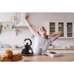  Czajnik elektryczny z termometrem 1,7L Berdsen BD-701 czarny