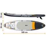 Deska SUP Aquasurf 320 x 84 x 15 cm Neo-Sport 170201