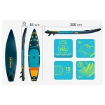 Deska SUP Reefbreak 350 x 81 x 15 cm Neo-Sport 170311