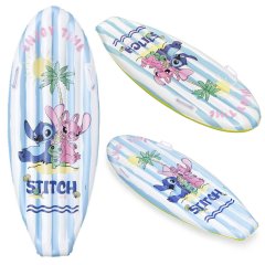 Dmuchana deska do pływania  materac plażowy Lilo i Stitch 114 x 46 cm Bestway 9104V