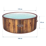 Dmuchane SPA Lay-Z Helsinki 7 osobowe Bestway 60025