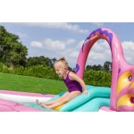 Dmuchany plac zabaw dla dzieci do ogrodu zjeżdżalnia 180x180x117 cm Bestway 53175