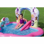 Dmuchany plac zabaw dla dzieci do ogrodu zjeżdżalnia Pricess Disney 221 x 193 x140 cm Bestway 53175