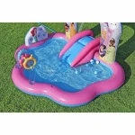 Dmuchany plac zabaw dla dzieci do ogrodu zjeżdżalnia Pricess Disney 221 x 193 x140 cm Bestway 53175