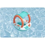 Dmuchany ponton dla dzieci pontonik z daszkiem do pływania Bestway