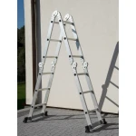 Drabina przegubowa 4x3 multifunkcyjna + platforma Humberg