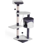 Drapak dla kota 112 cm DR-261 Pethaus szaro-biały