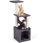 Drapak dla kota 93 cm DR-259 Pethaus z myszką szary