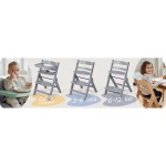 Drewniane krzesełko do karmienia Nukido Timo