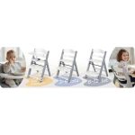 Drewniane krzesełko do karmienia Nukido Nelo