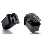 Duża frytkownica beztłuszczowa 10,2l Air fryer XL dwukomorowa Berdsen 1700W BD-657 czarna