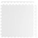 Duża mata piankowa, puzzle 4 szt białe i szare