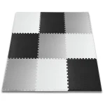 Duża mata piankowe puzzle szachownica Ricokids 180x180cm 9szt