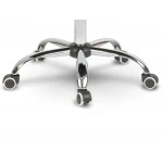 Fotel biurowy materiałowy Benton czarny