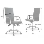 Fotel biurowy nowoczesny design Sofotel Boston czarny