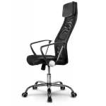 Fotel biurowy nowoczesny wysoki Sofotel Rio czarny