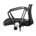 Fotel biurowy nowoczesny wysoki Sofotel Rio czarny