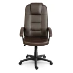 Fotel biurowy obrotowy Sofotel ciemny brąz 