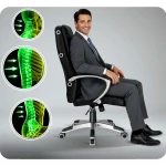 Fotel biurowy obrotowy Sofotel czarny