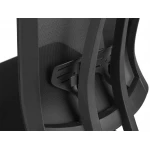 Fotel biurowy obrotowy z mikrosiatki Sofotel Karun czarny