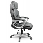 Fotel biurowy skórzany Sofotel EG-227 czarny