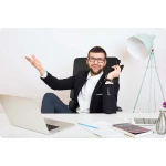 Fotel biurowy Sofotel Ryokan czarny