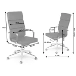 Fotel biurowy Sofotel Ryokan czarny