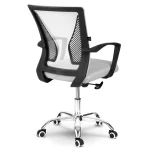 Fotel biurowy z mikrosiatki Sofotel Gontia szary