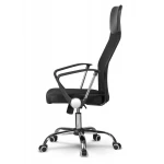 Fotel biurowy z mikrosiatki Sofotel Sydney czarny