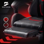 Fotel gamingowy obrotowy krzesło gracza podnóżek kubełkowy Specter Sofotel