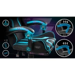 Fotel gamingowy obrotowy krzesło gracza podnóżek kubełkowy Specter Sofotel