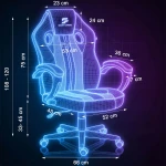 Fotel gamingowy obrotowy krzesło gracza kubełkowy Master Sofotel