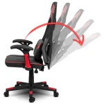 Fotel gamingowy Shiro czarno-czerwony 