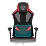  Fotel gamingowy Shiro czarno-czerwony 