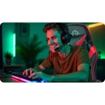 Fotel gamingowy Sofotel Draknor czarno-czerwony